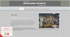 Desktop Screenshot of buchleiteritz.de