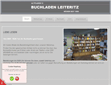 Tablet Screenshot of buchleiteritz.de